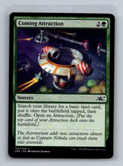135 Coming Attraction NM Unfinity - Image 1