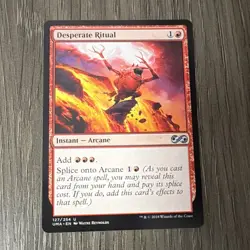Magic: The Gathering Desperate Ritual Ultimate Masters 127 Instant Uncommon Red - Image 1