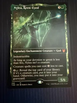 MTG Nylea, Keen-Eyed Showcase Theros Beyond Death Regular Mythic NM - Image 1