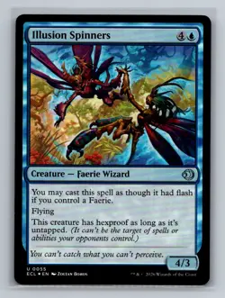 55 Illusion Spinners NM Lorwyn Eclipsed Foil - Image 1