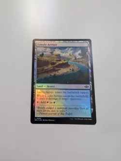 MTG - Lonely Arroyo (Foil) - Outlaws of Thunder Junction NM/M Condition - Image 1