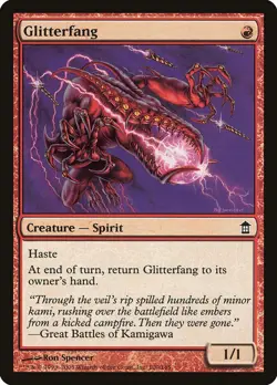Glitterfang Saviors of Kamigawa Light Play MTG Magic DNA GAMES - Image 1