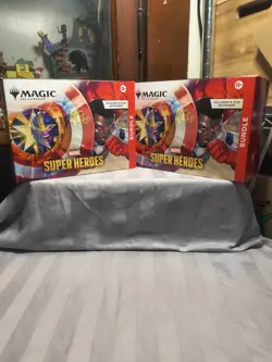 Magic The Gathering Marvel Super Heroes Bundle Boxes Lot (2) Brand New And... - Image 1