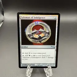 MTG - Talisman of Indulgence - Mirrodin - Foil - 255/306 - LP - Image 1