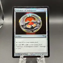 MTG - Talisman of Indulgence - Mirrodin - Foil - 255/306 - LP - Image 2