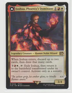 Joshua, Phoenix's Dominant 229 Rare FINAL FANTASY Magic: The Gathering Near Mint - Image 1