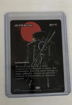 MTG All Will Be One Borderless - Teenage Mutant Ninja Turtles Source Material - Image 1