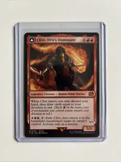 Clive, Ifrit's Dominant 0133 - FF - MTG - NM Regular a32 - Image 1