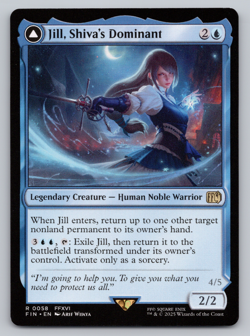Jill, Shiva's Dominant - Final Fantasy - MTG - Image 1