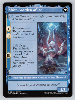 Jill, Shiva's Dominant - Final Fantasy - MTG - Image 2