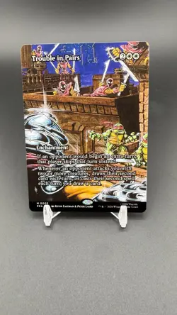 Trouble in Pairs (Borderless) Teenage Mutant Ninja Turtles Source Material... - Image 1