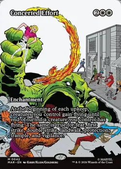 Concerted Effort - Extended Art MAR NM MTG - Image 1