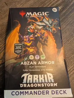 Magic the Gathering - Tarkir Dragonstorm Commander Deck - Abzan Armor - Image 1