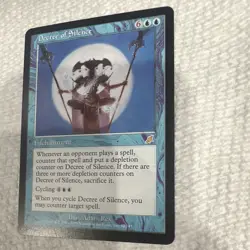 Wizards of the Coast Decree of Silence Scourge English Rare #32 - Image 2