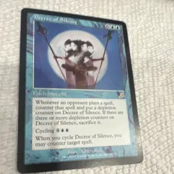 Wizards of the Coast Decree of Silence Scourge English Rare #32 - Image 3
