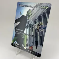 Privileged Position (Borderless) 92 Foil Marvel Universe Eternal-Legal MTG NM - Image 2