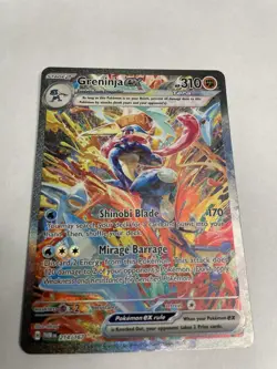 Pokemon Greninja ex (Special Illustration Rare) #214 Twilight Masquerade - Image 1