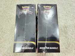 TWO – POKEMON MEGA EVOLUTION PITCH BLACK BOOSTER BUNDLES (READ DESCRIPTION) - Image 3