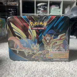 Pokemon TCG: 2020 Spring Collector's Treasure Chest (Lunch Box) Tin New/SEALED - Image 1