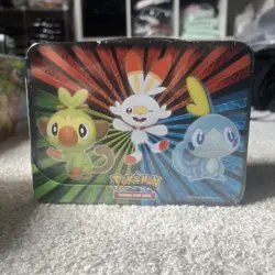 Pokemon TCG: 2020 Spring Collector's Treasure Chest (Lunch Box) Tin New/SEALED - Image 2
