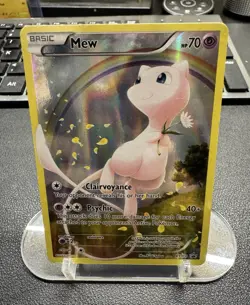 Pokemon Mew XY110 Black Star Promo Holo XY NM/LP Rare Mythical Collection - LP+ - Image 1