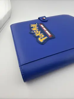 Pokemon Trading Card Game Ultra Pro 4-Pocket Premium Snap Binder Blue - Image 4