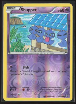 Shuppet 30/108 Common Roaring Skies Pokemon Reverse Holo Lightly Played - Image 1