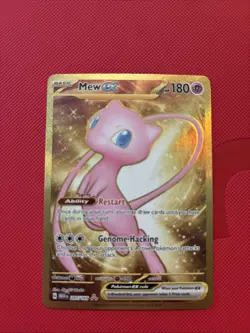 Pokemon TCG Mew EX 205/165 Scarlet & Violet - Image 1