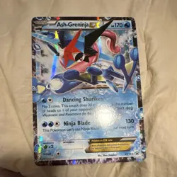 The Pokemon Company Ash-Greninja EX XY133 Jumbo Promo Holo Oversized Eng 2016 - Image 1