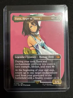 Yuna, Hope of Spira (Borderless) Final Fantasy Regular - Image 1
