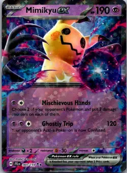 Mimikyu ex 069/159 Double Rare Journey Together Pokemon Holo Near Mint - Image 1