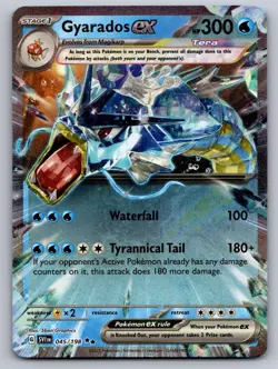 Gyarados ex 045/198 Double Rare Scarlet & Violet Pokemon Holo Near Mint - Image 1