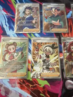Pokemon TCG Astral Radiance Full Art Trainer Gallery x 11 Adaman Choy Milo Bea - Image 3