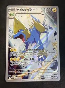 🔥 Manectric Holo 089/084 IR Illustration Rare ME05: Pitch Black Pokemon NM 🔥 - Image 1