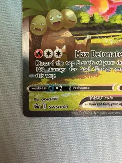 The Pokemon Company Flareon VMAX SWSH180 Promo Holo English 2021 320HP NM/LP - Image 5