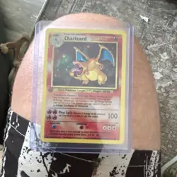 Charizard Base Set Unlimited Holo 4/102 English 1999 Pokemon TCG 120 HP - Image 1