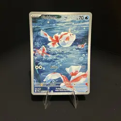 Pokemon TCG Goldeen 087/084 Pitch Black Illustration Rare Holofoil - Image 1