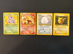 Pokemon TCG Vintage Damage Lot of 4 - Image 1