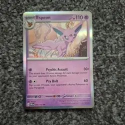 Espeon (Holo) 033/131 Prismatic Evolutions Pokemon TCG Near Mint - Image 1