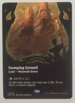 Stomping Ground (Borderless) Edge of Eternities Regular - Image 1