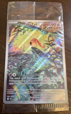 Scream Tail Pokemon Scarlet & Violet Promo #065 Sealed - Image 1