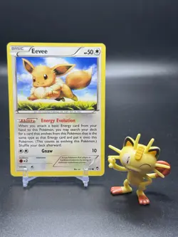 Eevee 80/111 Pokemon XY - Furious Fists Regular - NM - Image 1