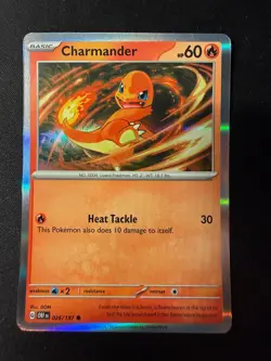 Charmander 026/197 Holo Common Obsidian Flames Pokemon Near Mint - Image 1