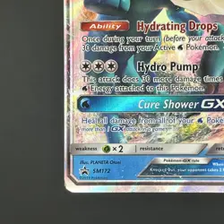 Vaporeon GX - SM172 Promo Sun & Moon Promo Pokemon Holo LP - Image 5