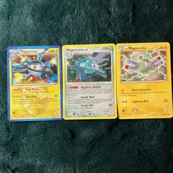 Nintendo Pokemon TCG Magnezone & Magnemite 3x Lot 46/135 5/100 52/162 - Image 2