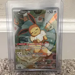 Eevee 173 Promo Prismatic Evolutions Pokemon Center Exclusive Black Star NM - Image 1