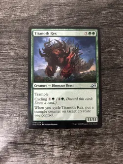 MTG 1x Titanoth Rex x1 LP Ikoria: Lair of Behemoths - Image 1
