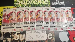 ONE PIECE X ROUND 1 Promotional 10 Packs Lot Exclusive Bundle - Image 1