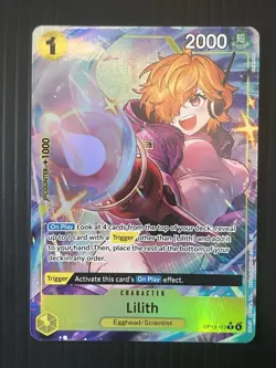 One Piece - Lilith - Op13-113 - Carrying On His Will - Rare Alt Art - English - Image 1