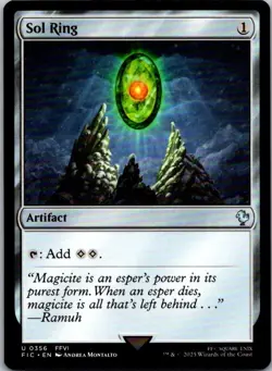 Sol Ring () U Artifact Commander: FINAL FANTASY 356 Near Mint - Image 1